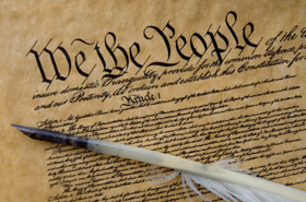 Picture of US Constitution