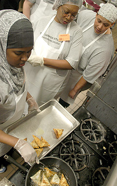 Campus Kitchen participants